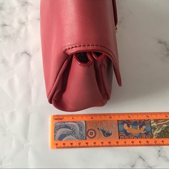 Miu Miu Miu clutch smooth antique leather deliberately stained to look old - Picture 5 of 16